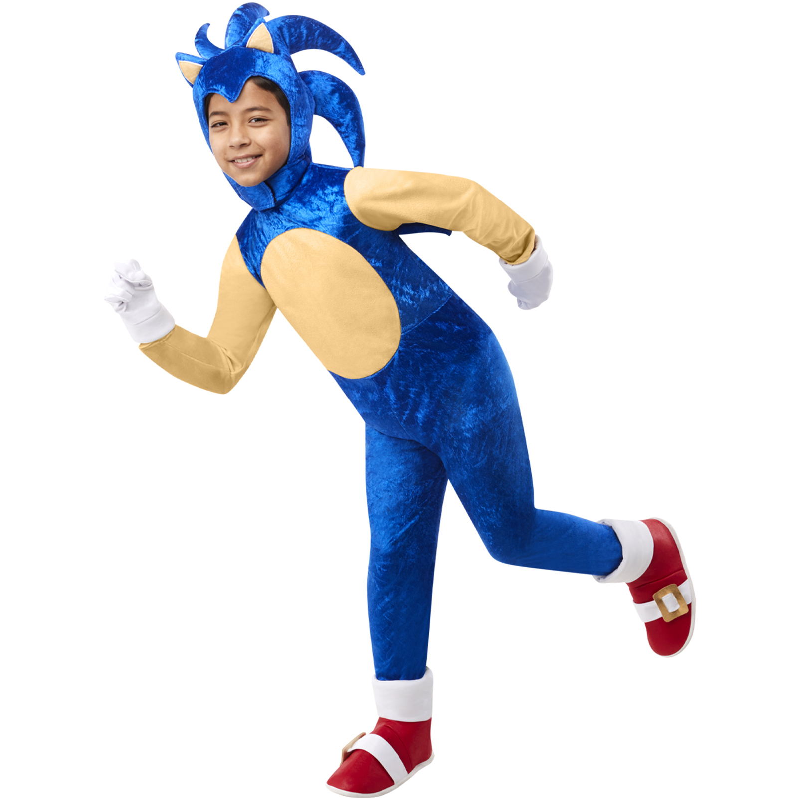Sonic The Hedgehog Deluxe Kids Costume (8-10 Years) 