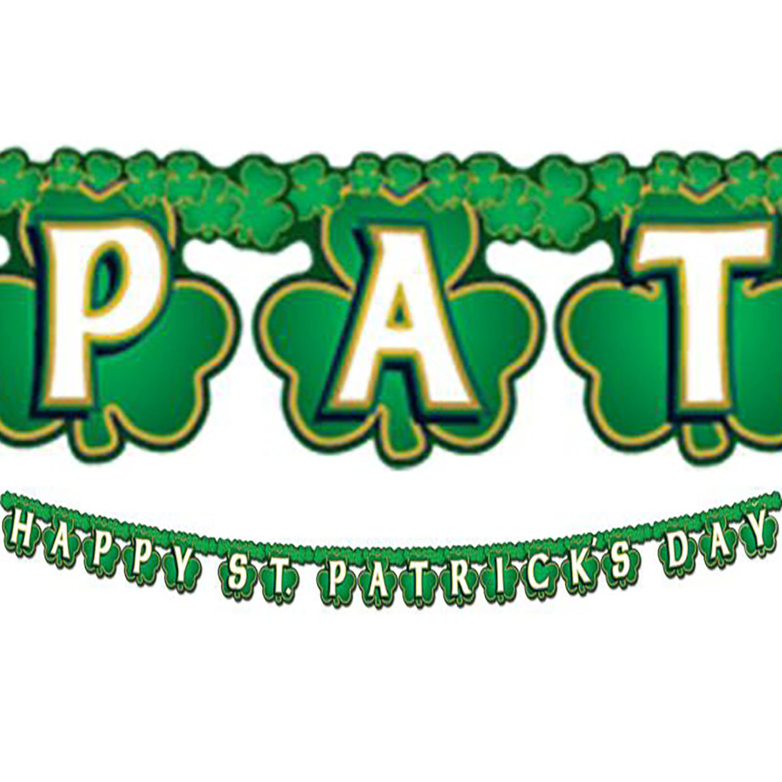 Happy St. Patrick's Day Jointed Banner