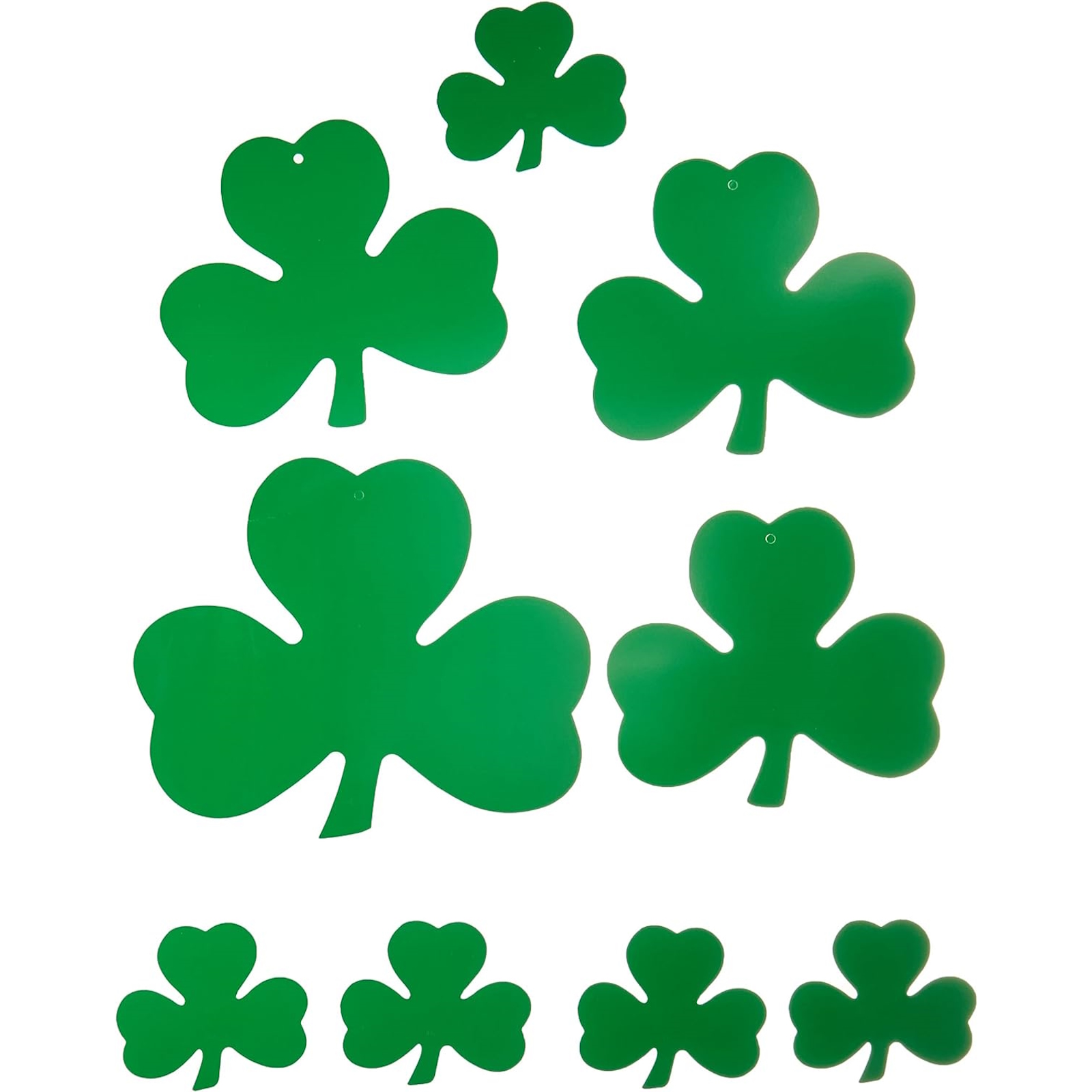 Shamrock Cutouts (Pack of 9)