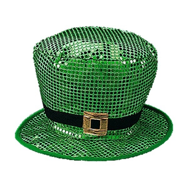 St. Patrick's Day Jumbo Sequined Hat