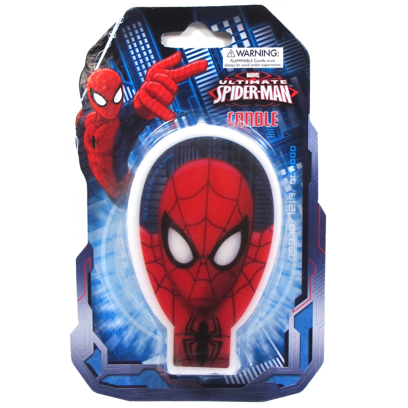 Ultimate Spiderman Candle