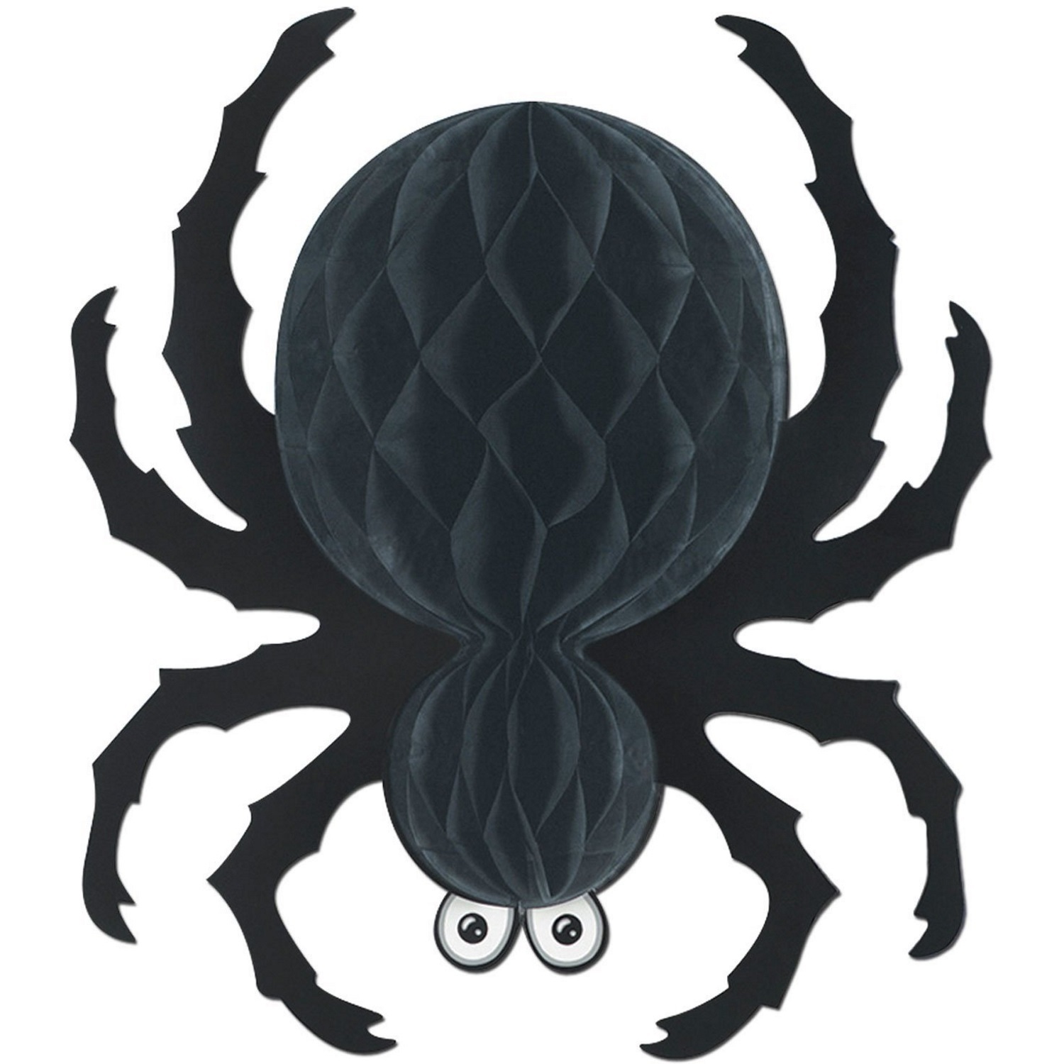 Large Hanging Spider Tissue Decoration