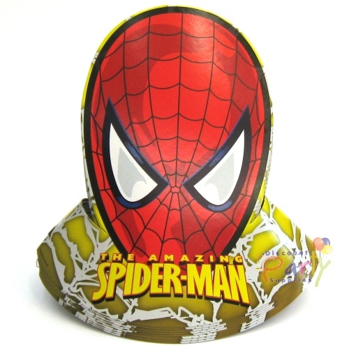 Spiderman Party Hats (Pack of 8)