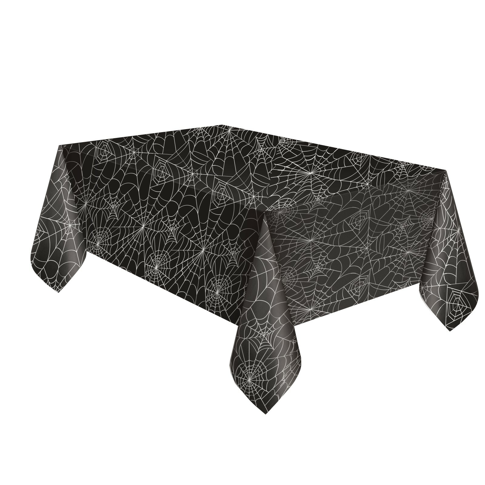 Spiderweb Plastic Tablecloth