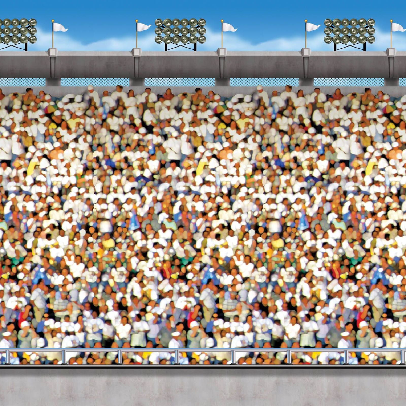 Upper Deck Stadium Backdrop 9.1m