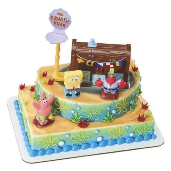 SpongeBob Squarepants Krusty Krab Cake Decoration Kit