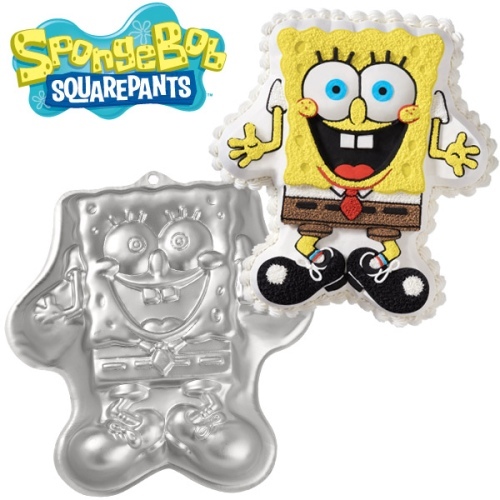 SpongeBob Squarepants "Excited" Wilton Cake Tin