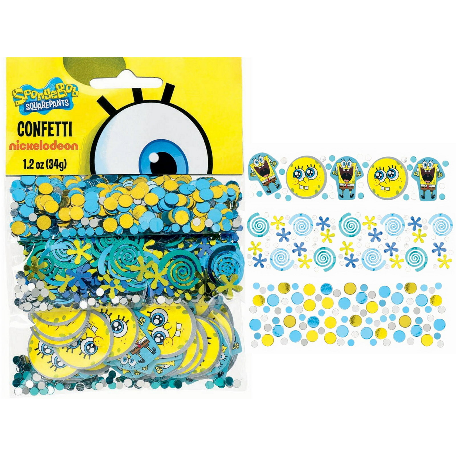 SpongeBob SquarePants Confetti/Table Scatters 34g