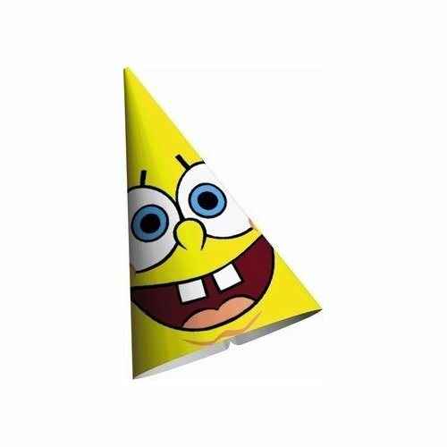 SpongeBob Squarepants Party Hats (Pack of 8)
