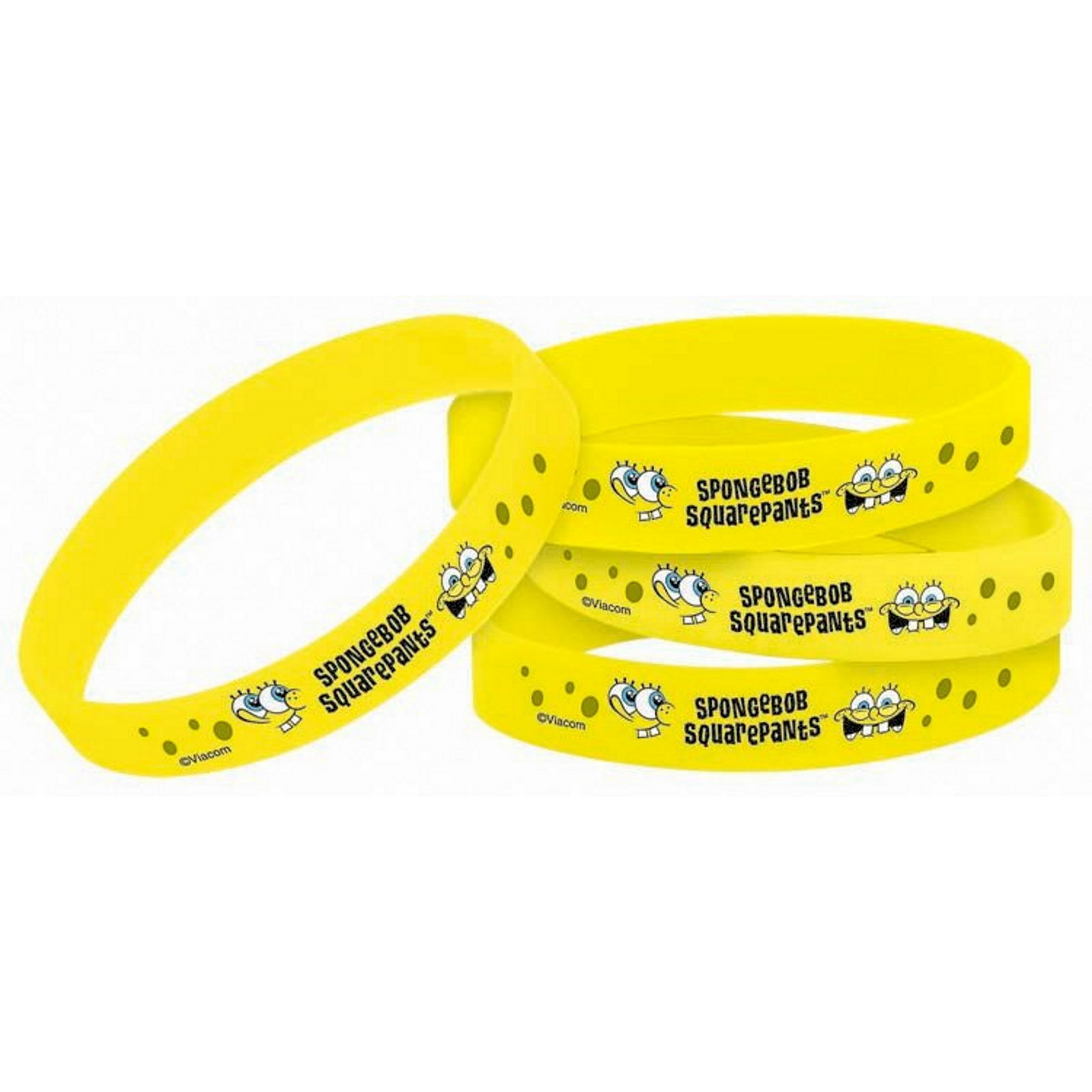 SpongeBob Squarepants Wristbands (Pack of 6)
