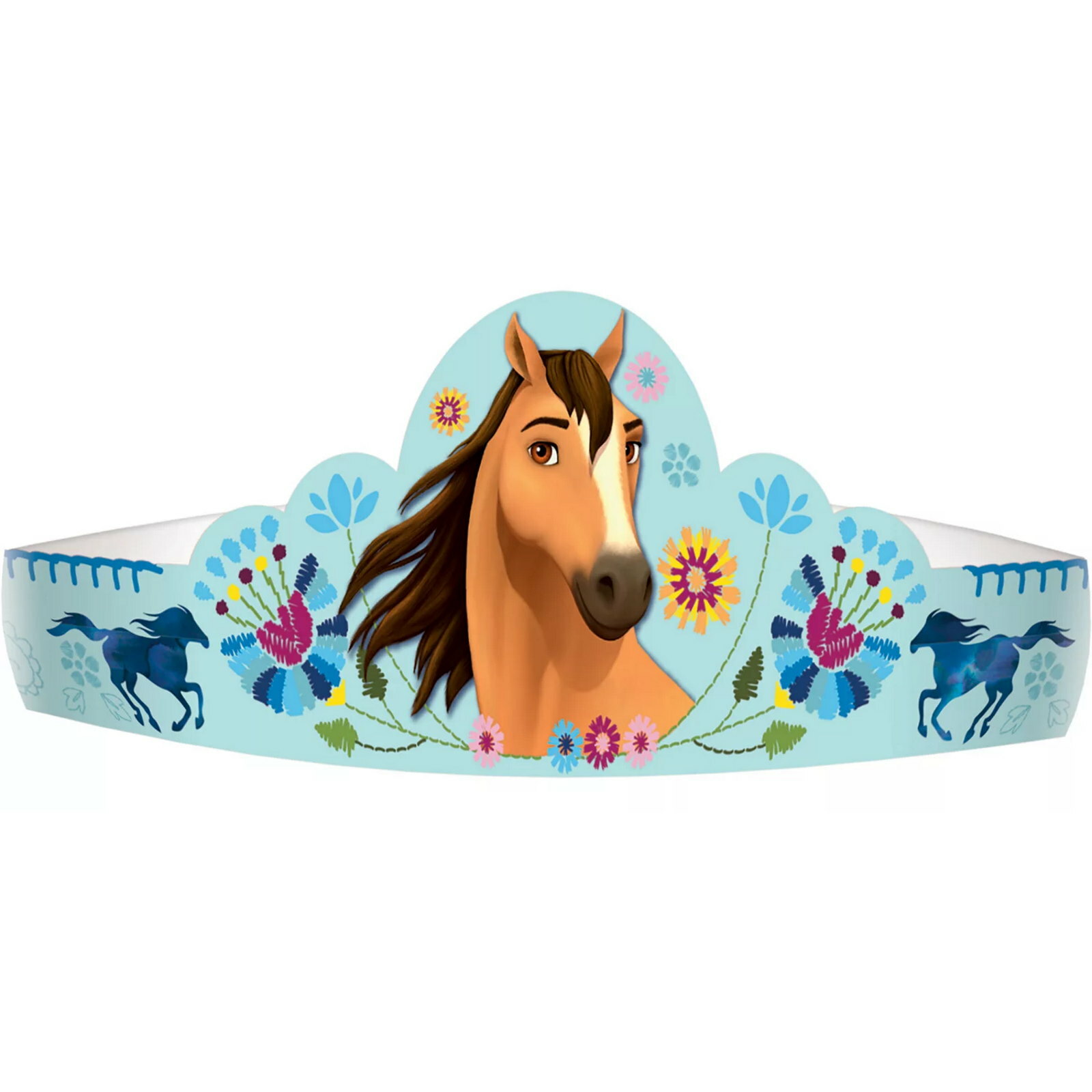 Spirit Riding Free Mini Paper Tiaras (Pack of 8)