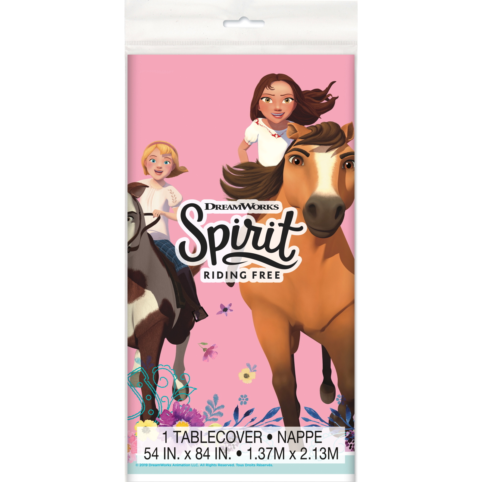 Spirit Riding Free Plastic Tablecloth