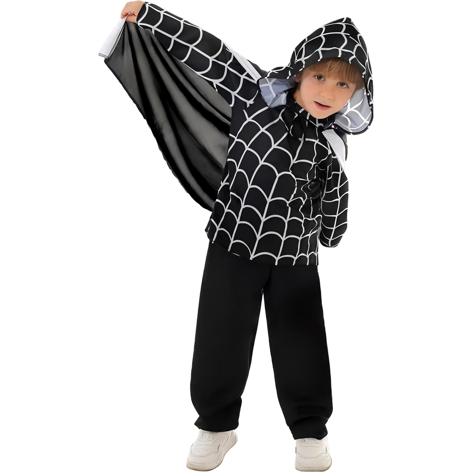 Kids Spider Web Costume Small 4-6 Years