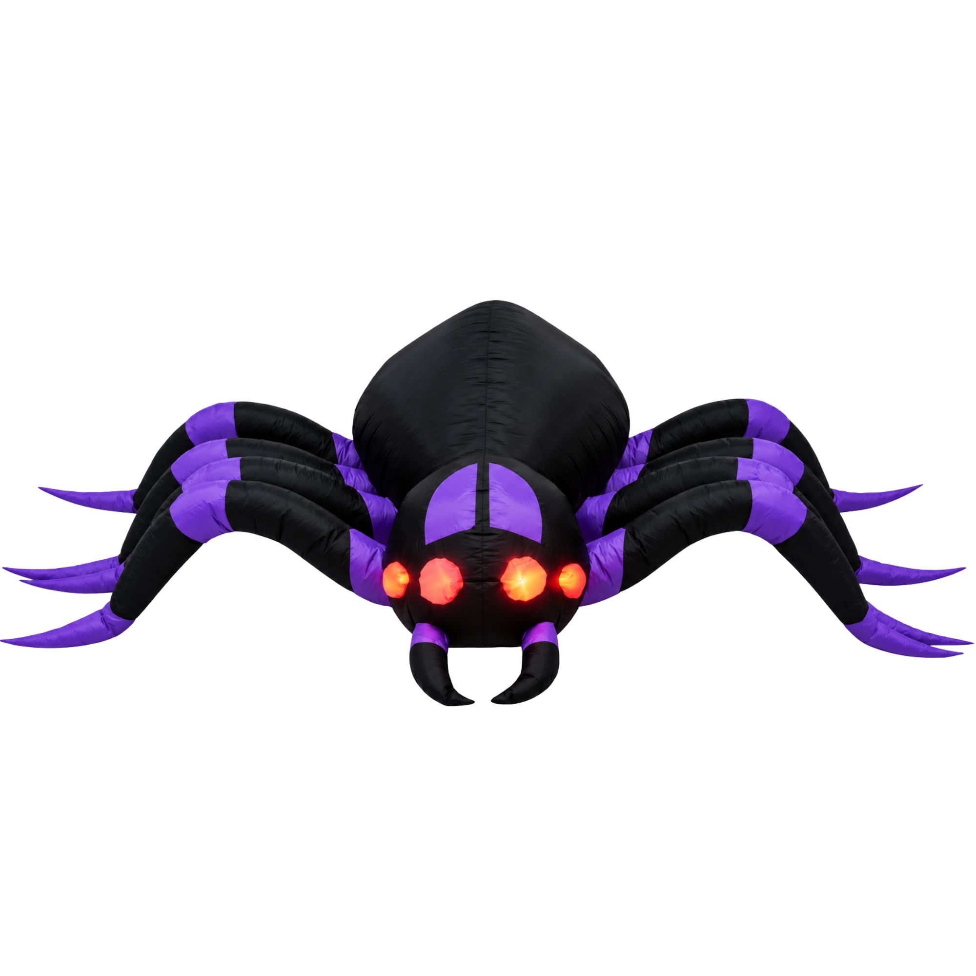 Inflatable Giant Disco Spider With LED Lights 2.4m