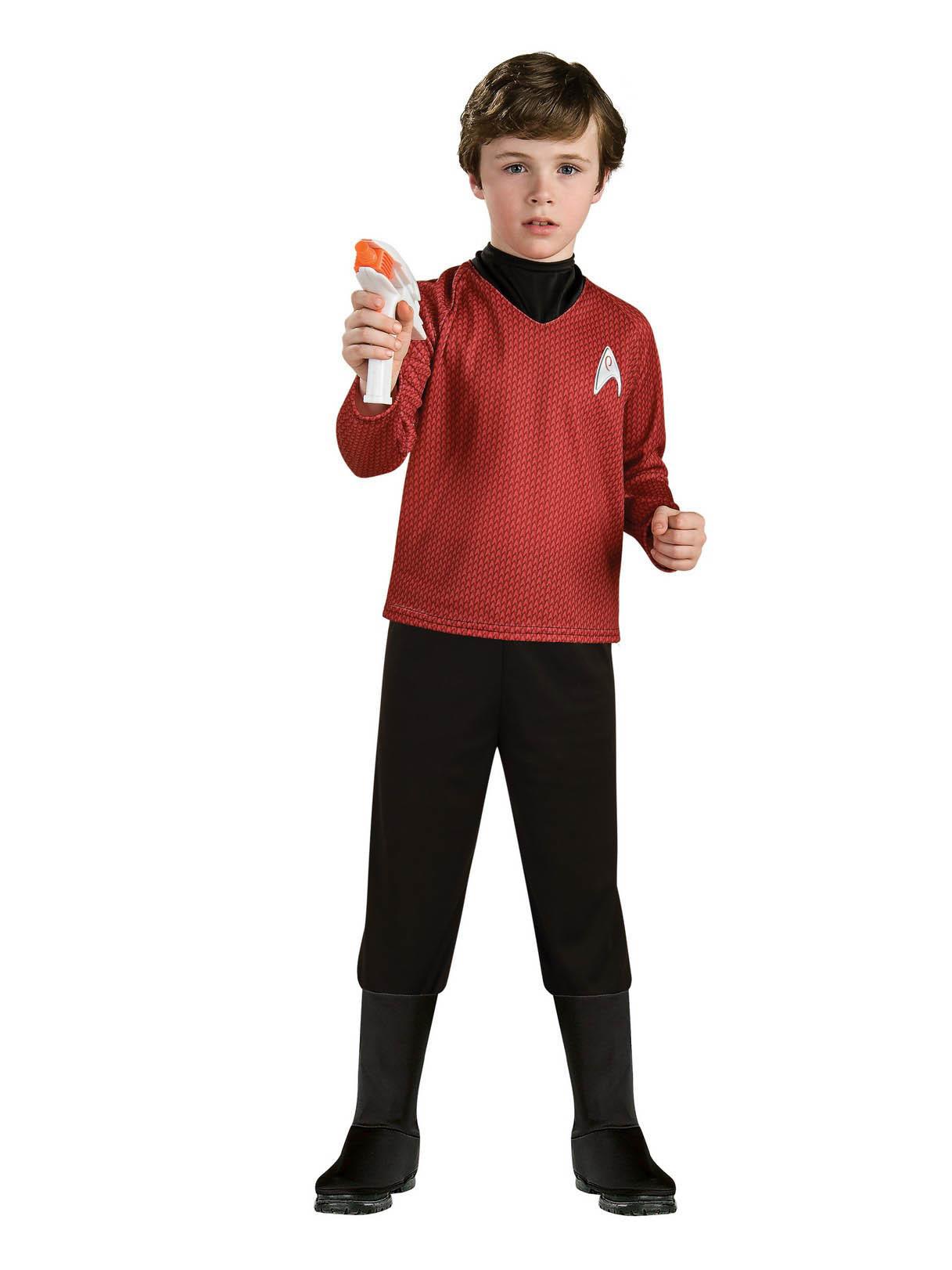 Star Trek Movie Deluxe Red Shirt Child Costume
