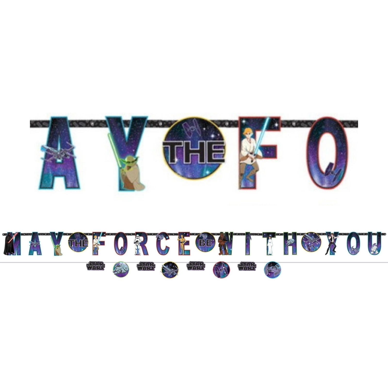 Star Wars Galaxy Jumbo Banner Kit