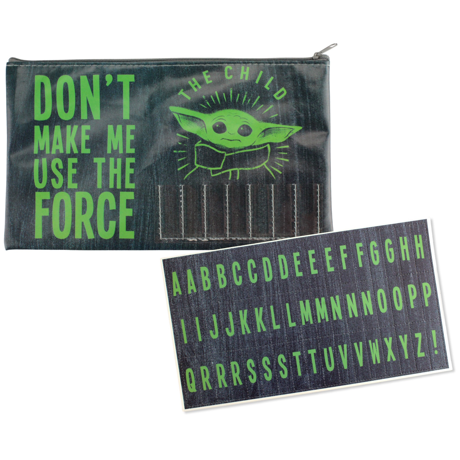 Star Wars Mandalorian Grogu Named Pencil Case