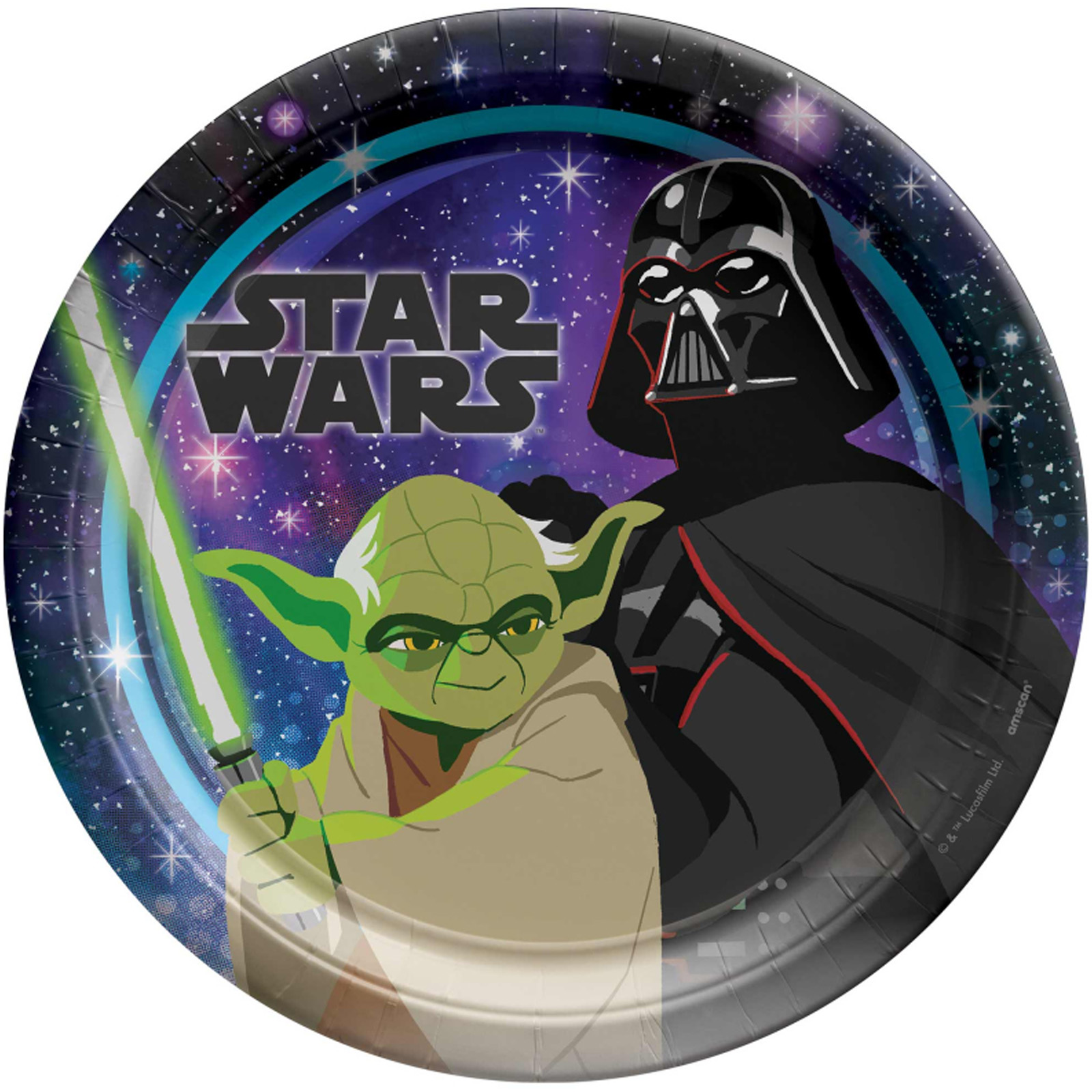 Star Wars Galaxy Large Paper Plates (Pack of 8)