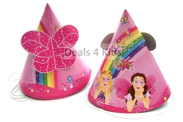 The Fairies Party Hats (Pack of 6)