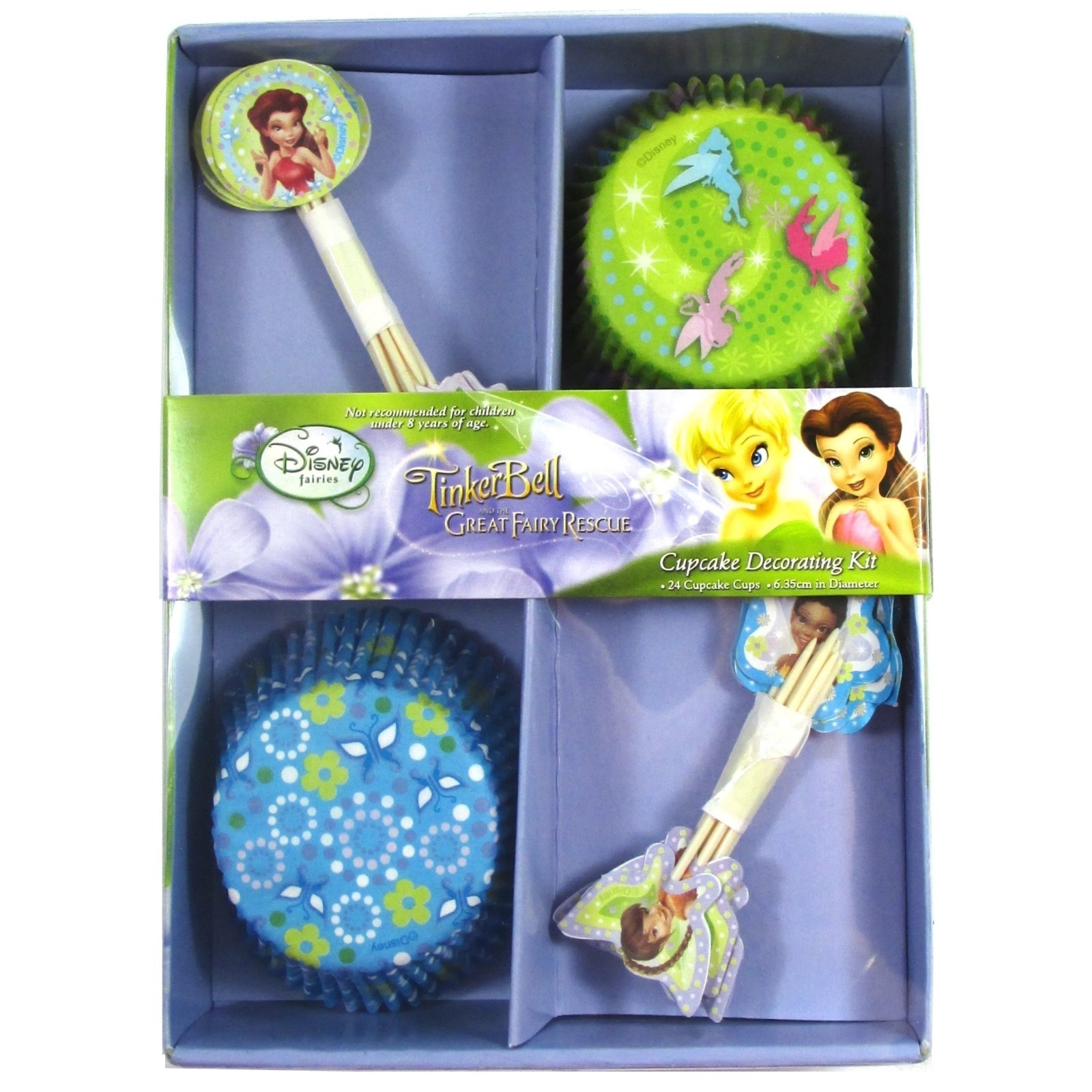 Tinkerbell Cupcake Decorating Kit (Set of 24)