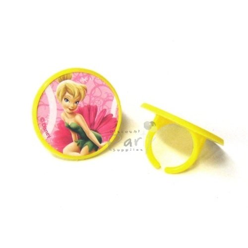Tinkerbell Cupcake Rings (Pack of 10)