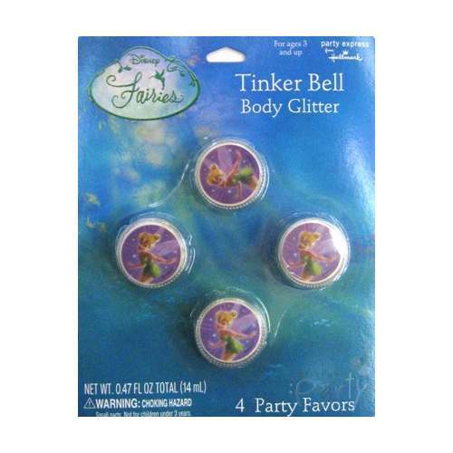 Tinkerbell Body Glitter (Pack of 4)
