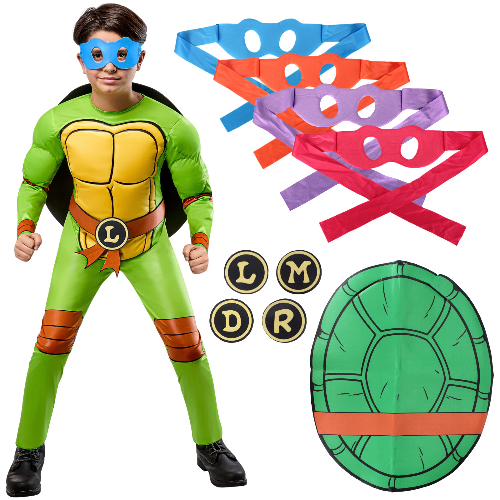 Teenage Mutant Ninja Turtles Deluxe Kids Costume