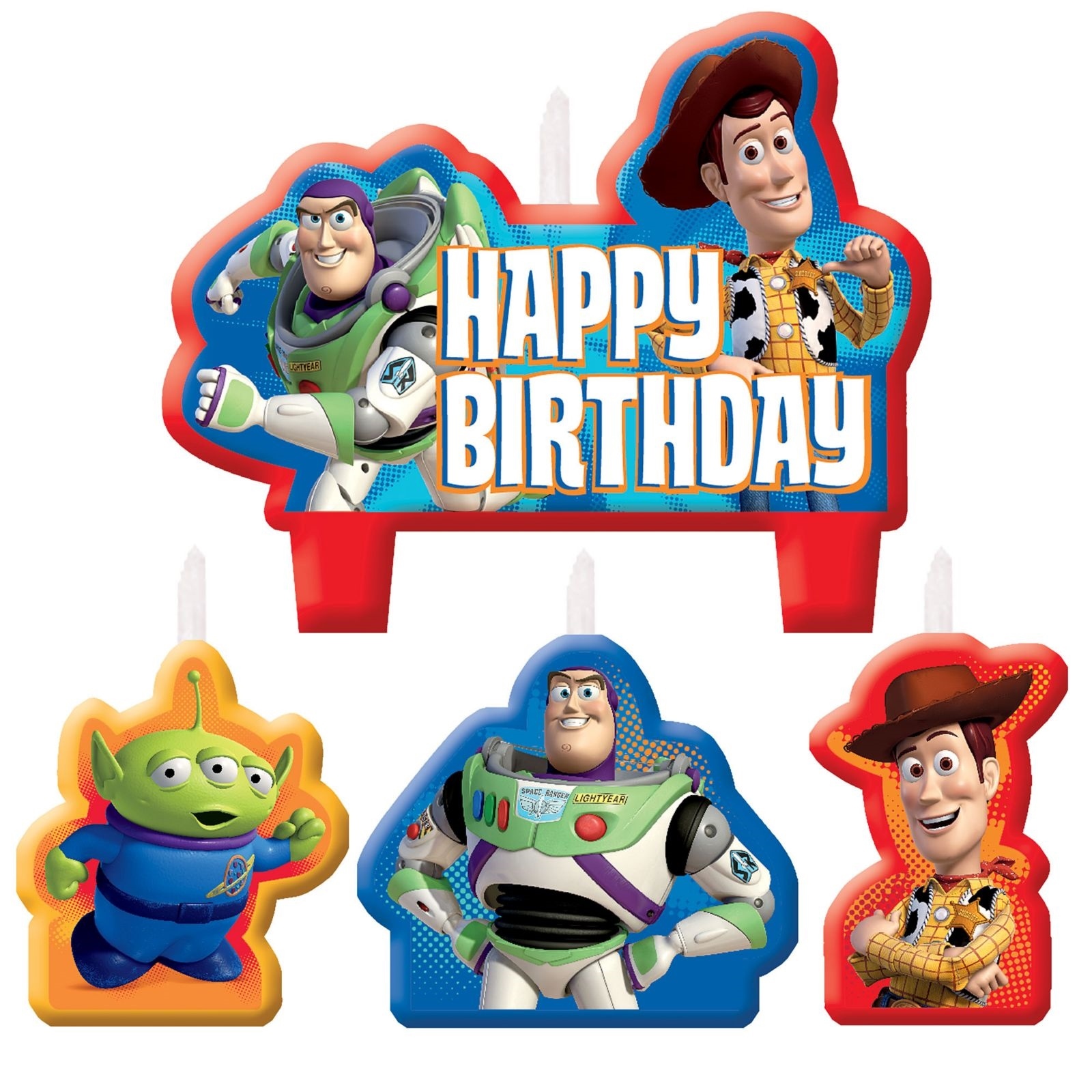 Toy Story Power Up Candles (Set of 4)