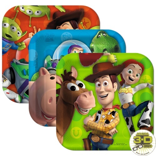 Toy Story 3 Small Paper Plates (Pack of 8)