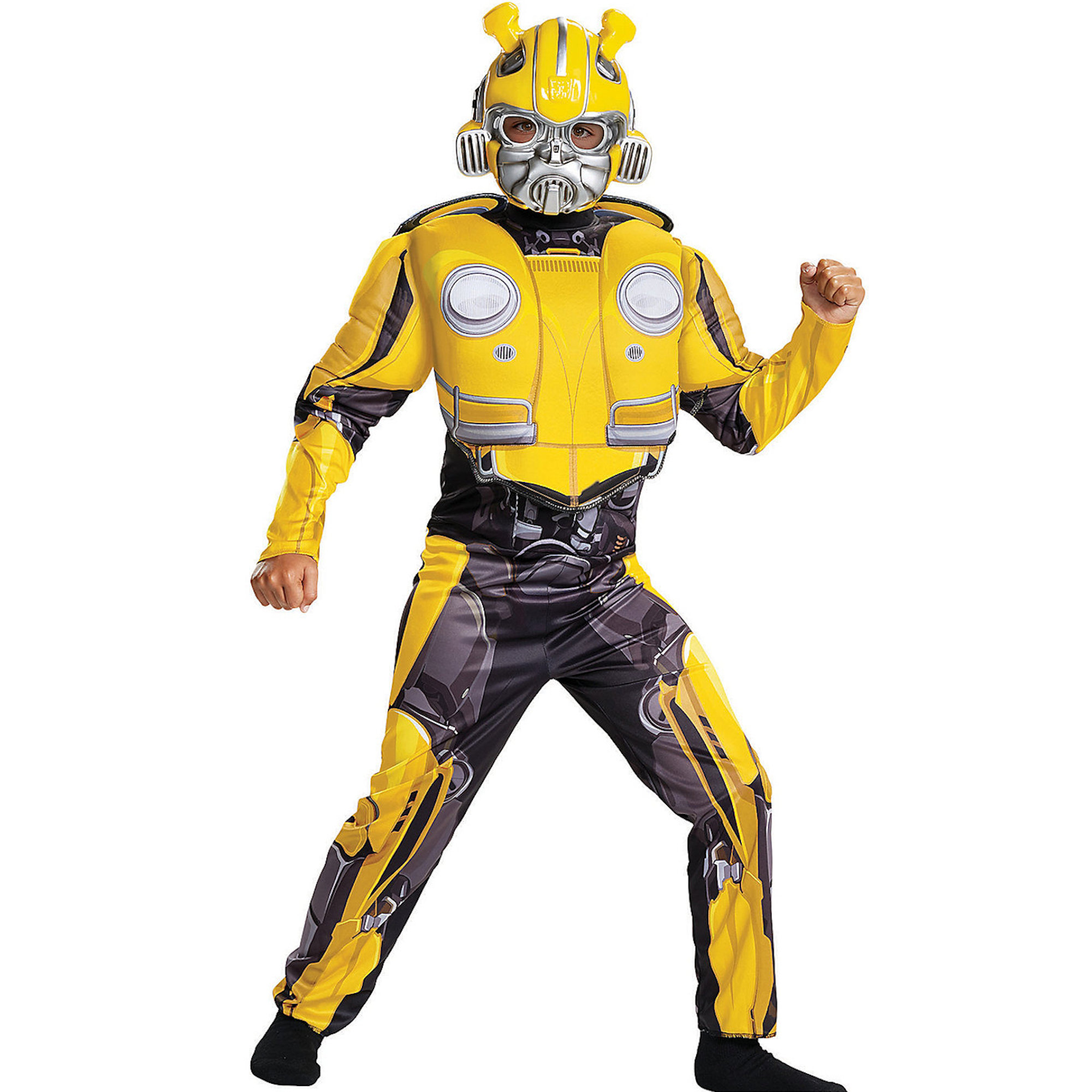 Transformers Bumblebee Kids Muscle Costume 4-6 Years