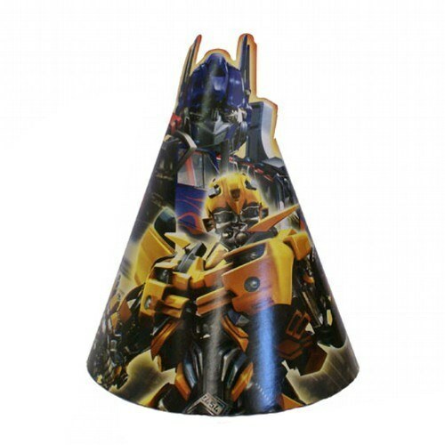 Transformers Party Hats (Pack of 8)