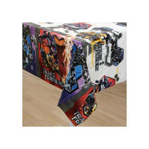 Transformers Plastic Tablecloth | Transformers Party Supplies ...