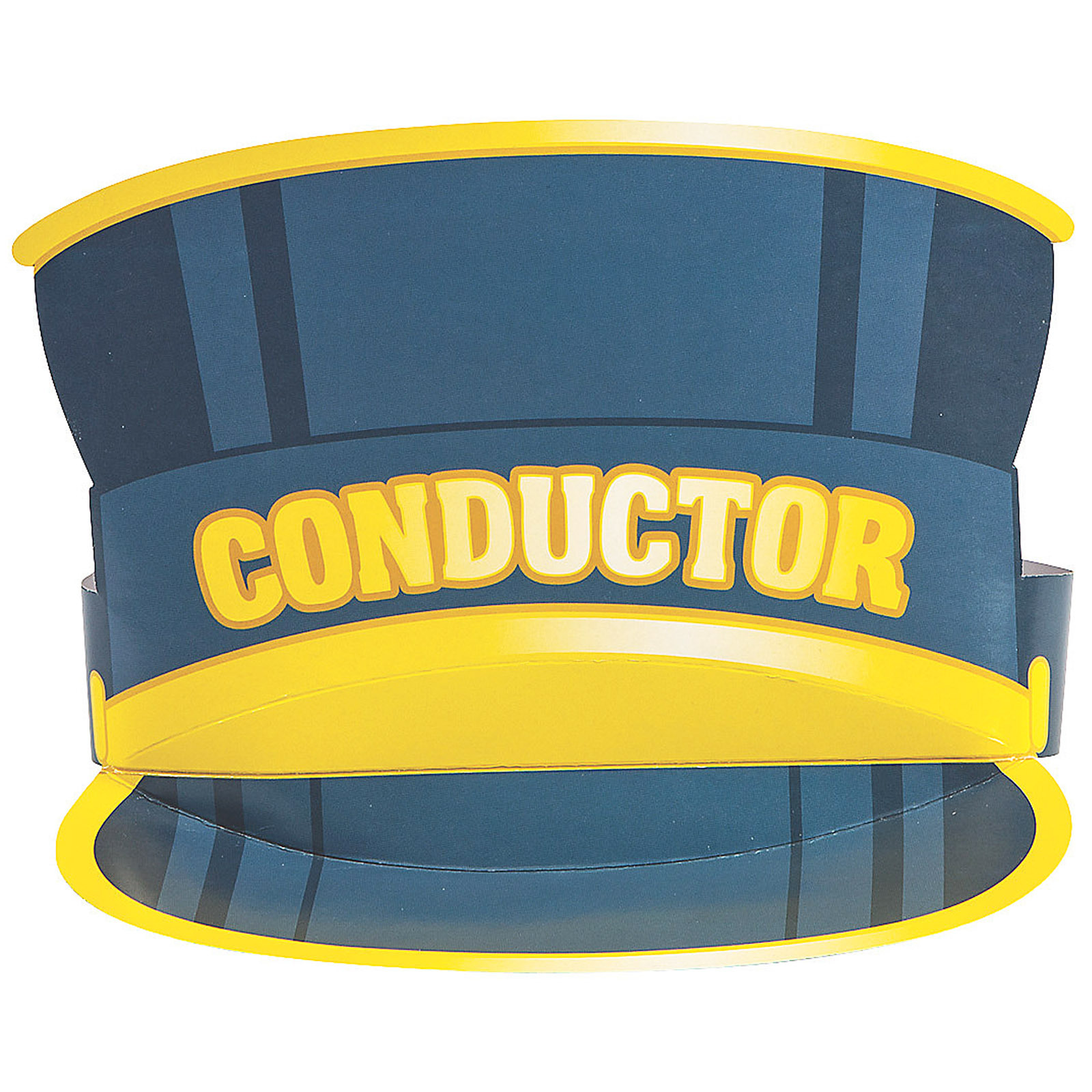 Train Conductor Party Hats (Pack of 8)