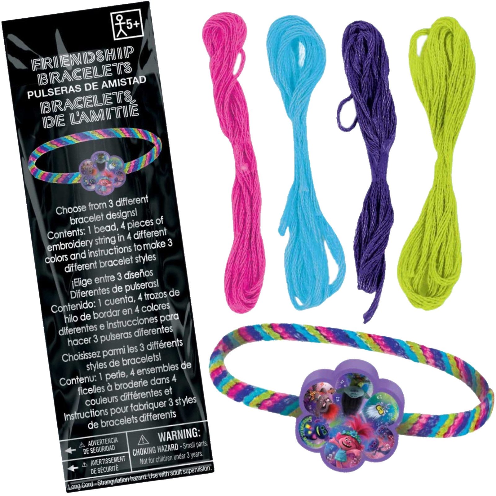 Trolls World Tour Friendship Bracelet Kit