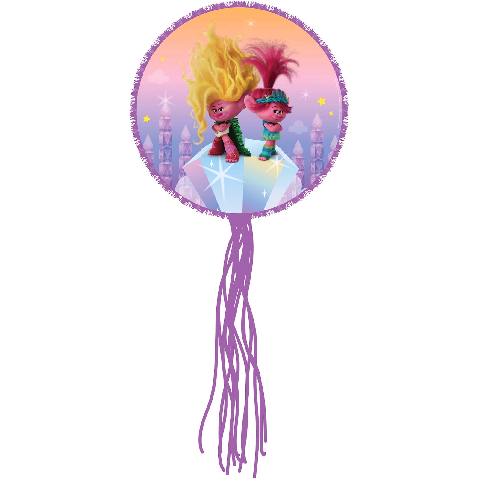 Trolls Band Together Pull String Pinata