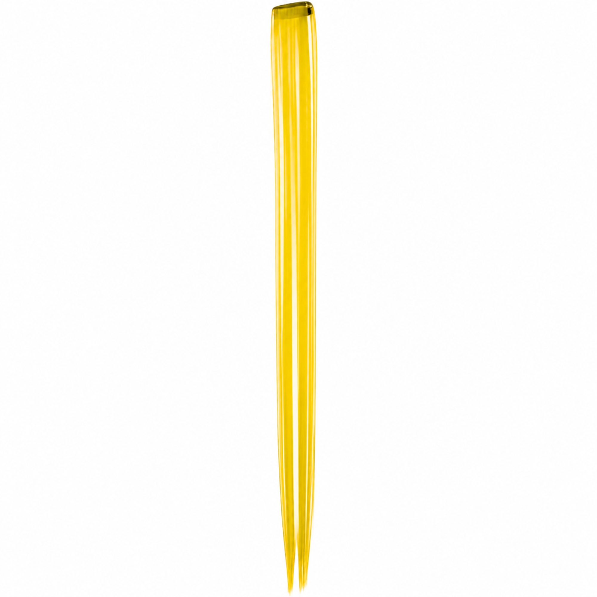 Yellow Clip In Hair Extension 50cm