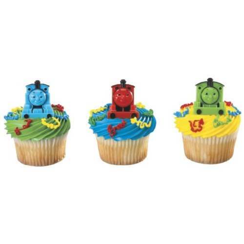 Thomas The Tank Engine Cupcake Rings (Pack of 12)