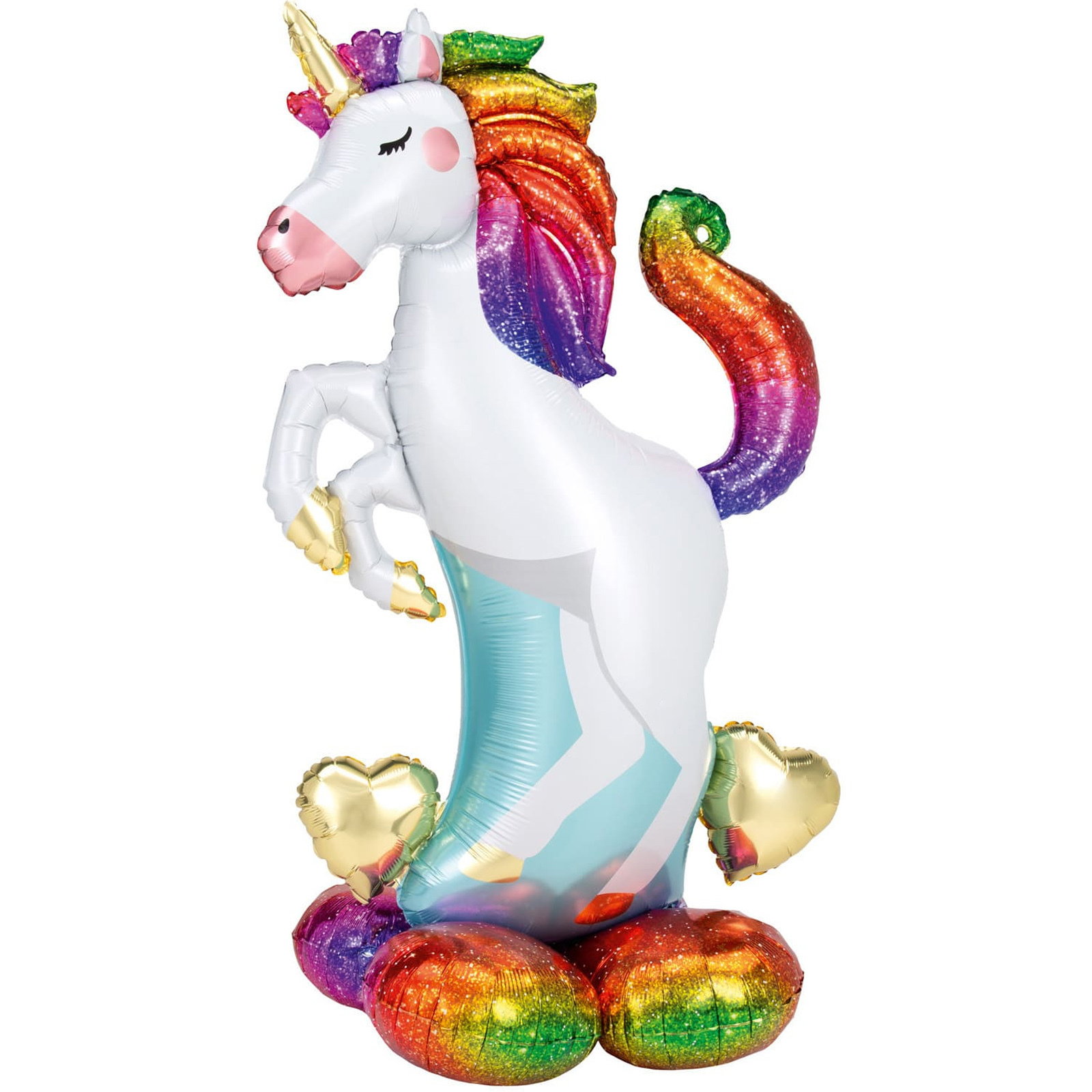 AirLoonz Unicorn Air Fill Balloon 139cm