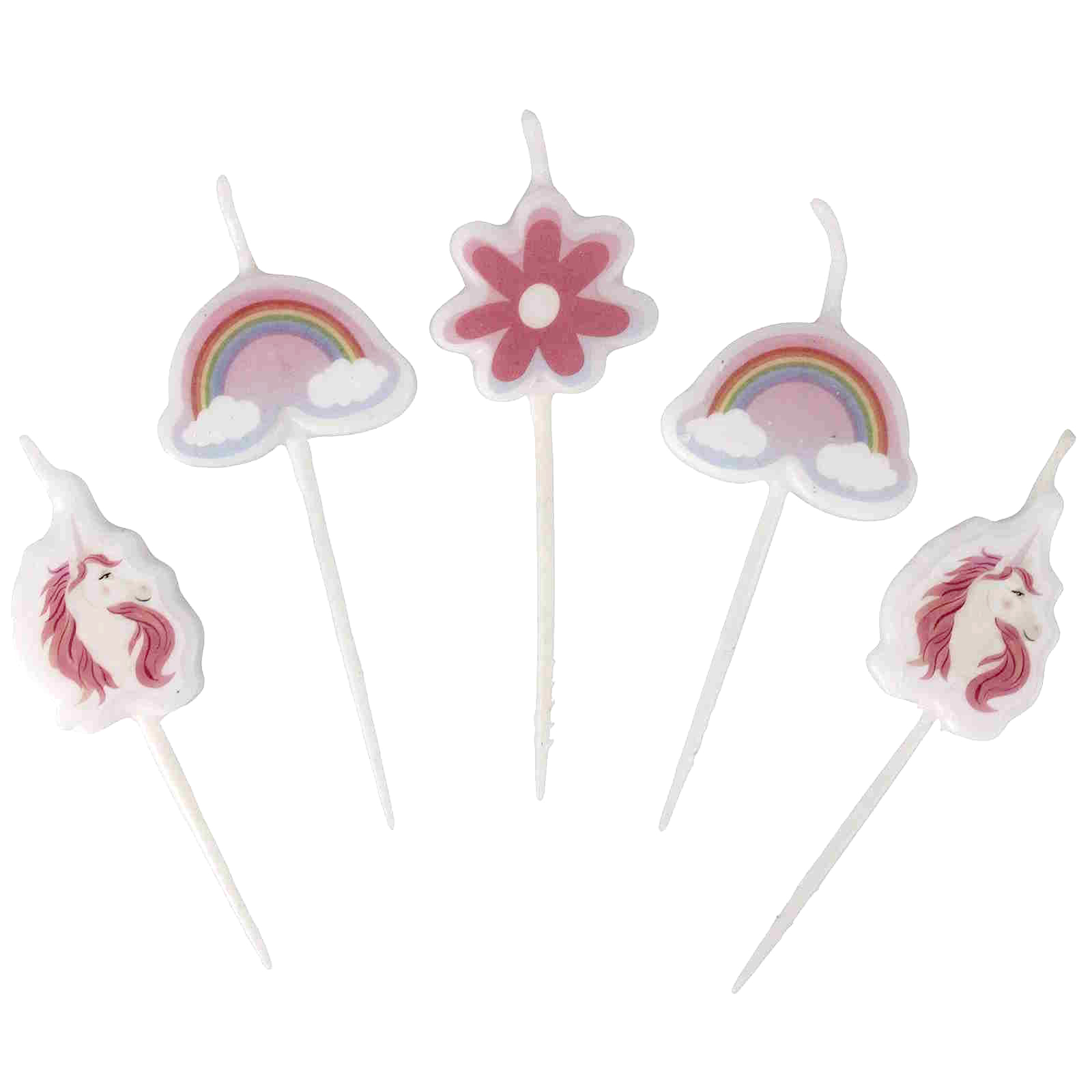 Mystical Unicorn Candles (Set of 5)