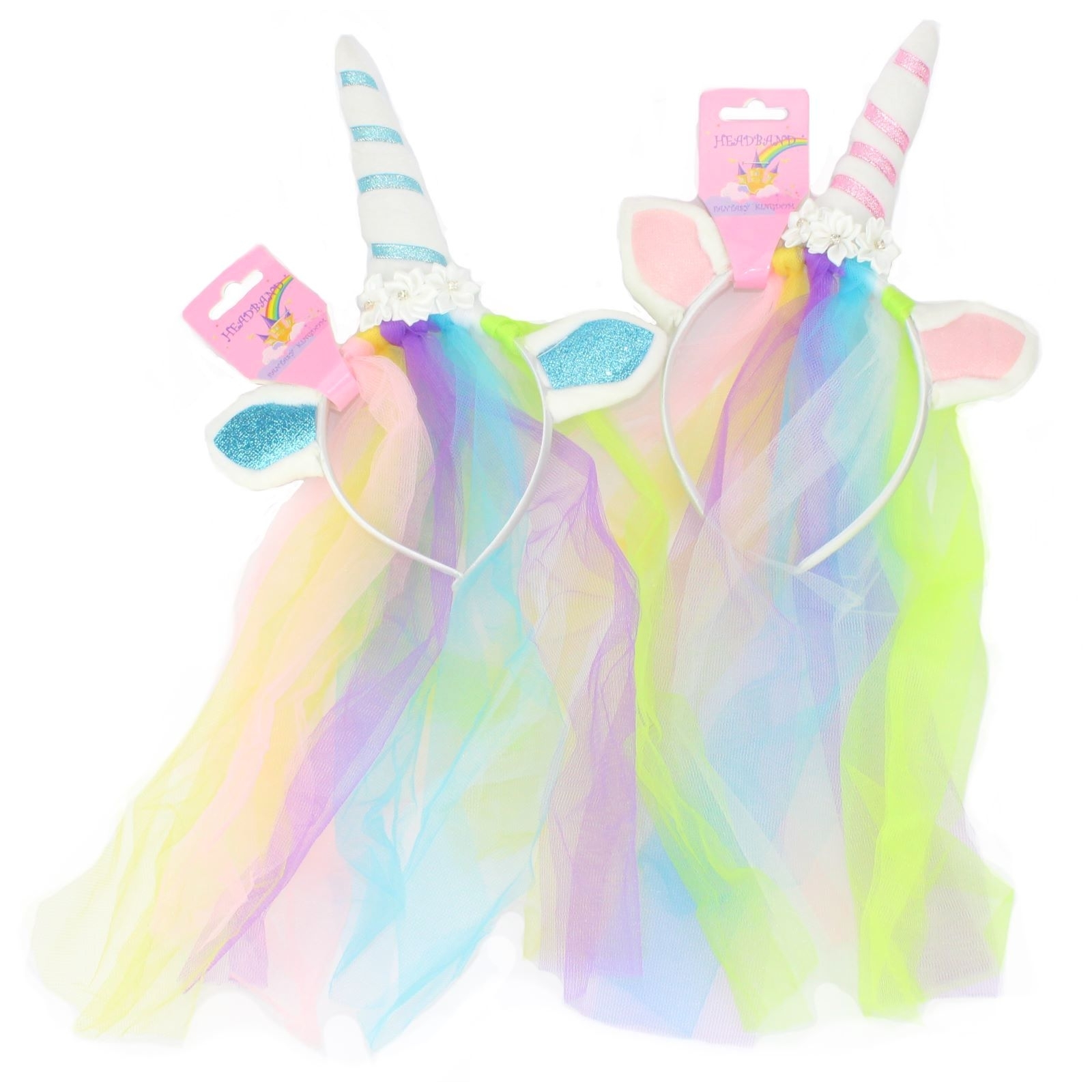 Rainbow Tulle Unicorn Headband (1 Only)