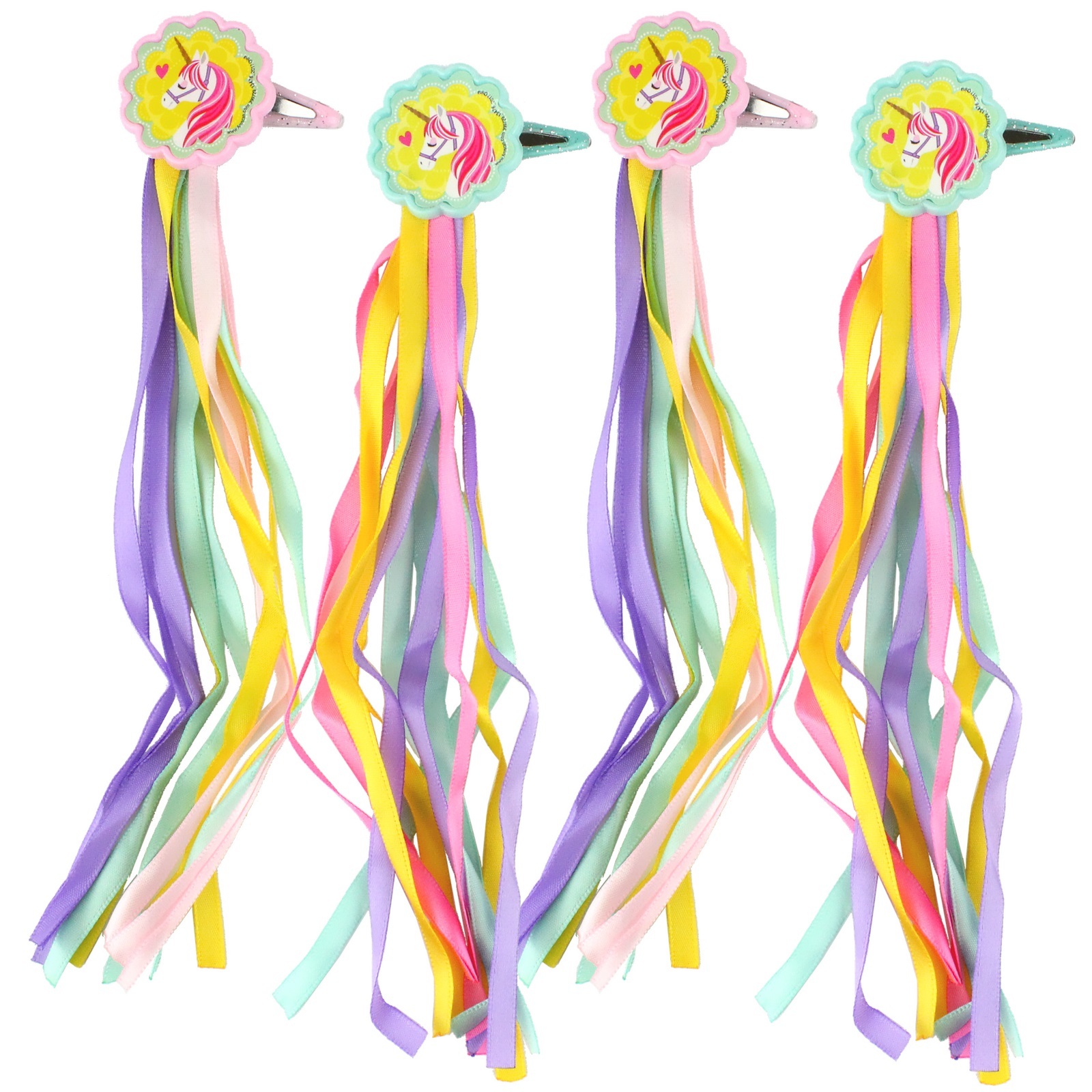 Magical Unicorn Hair Clips (Pack of 4)