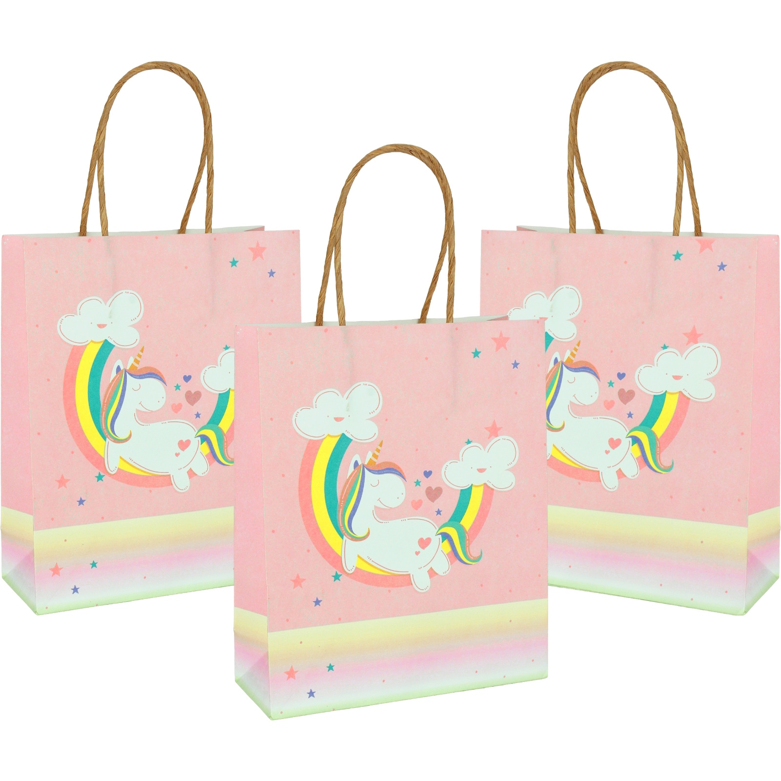 Dreamy Unicorn Paper Gift Bags (Pack of 5)