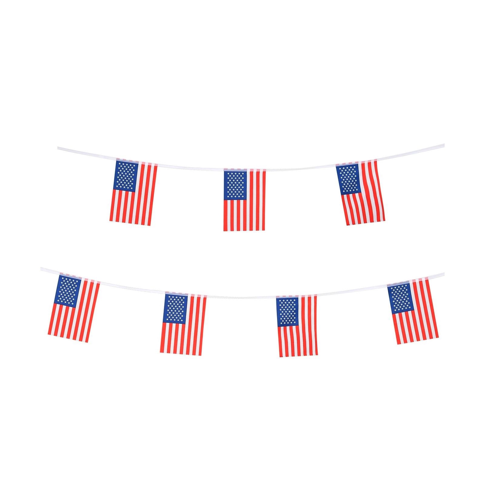 USA Flag Garland Banner 1.8M