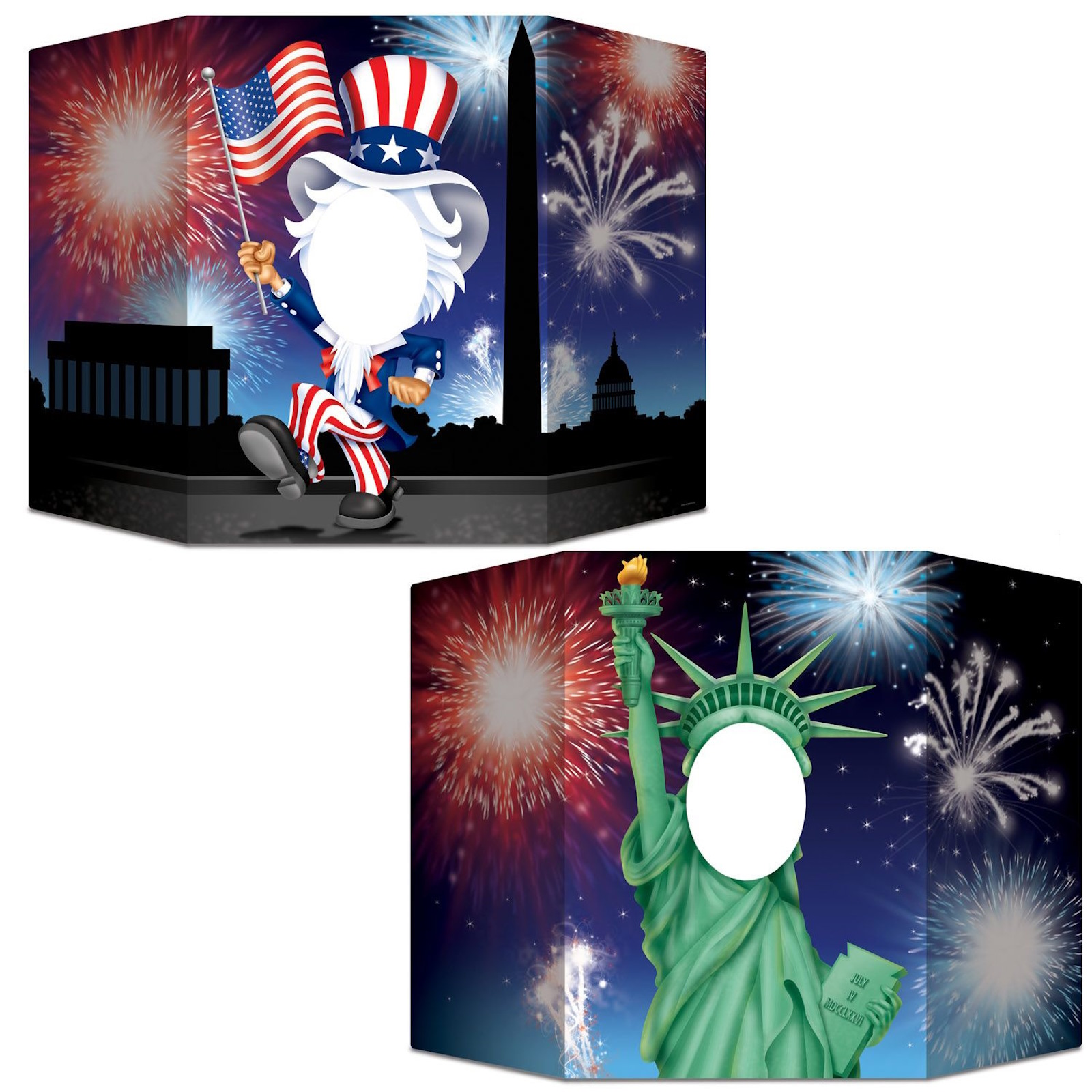 American Patriotic Photo Prop