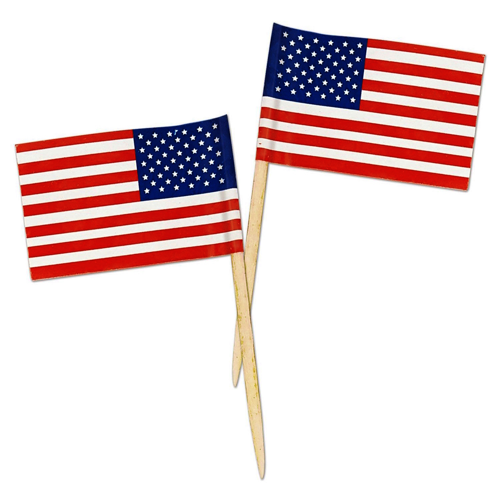 American Flag Picks (Pack of 50) 