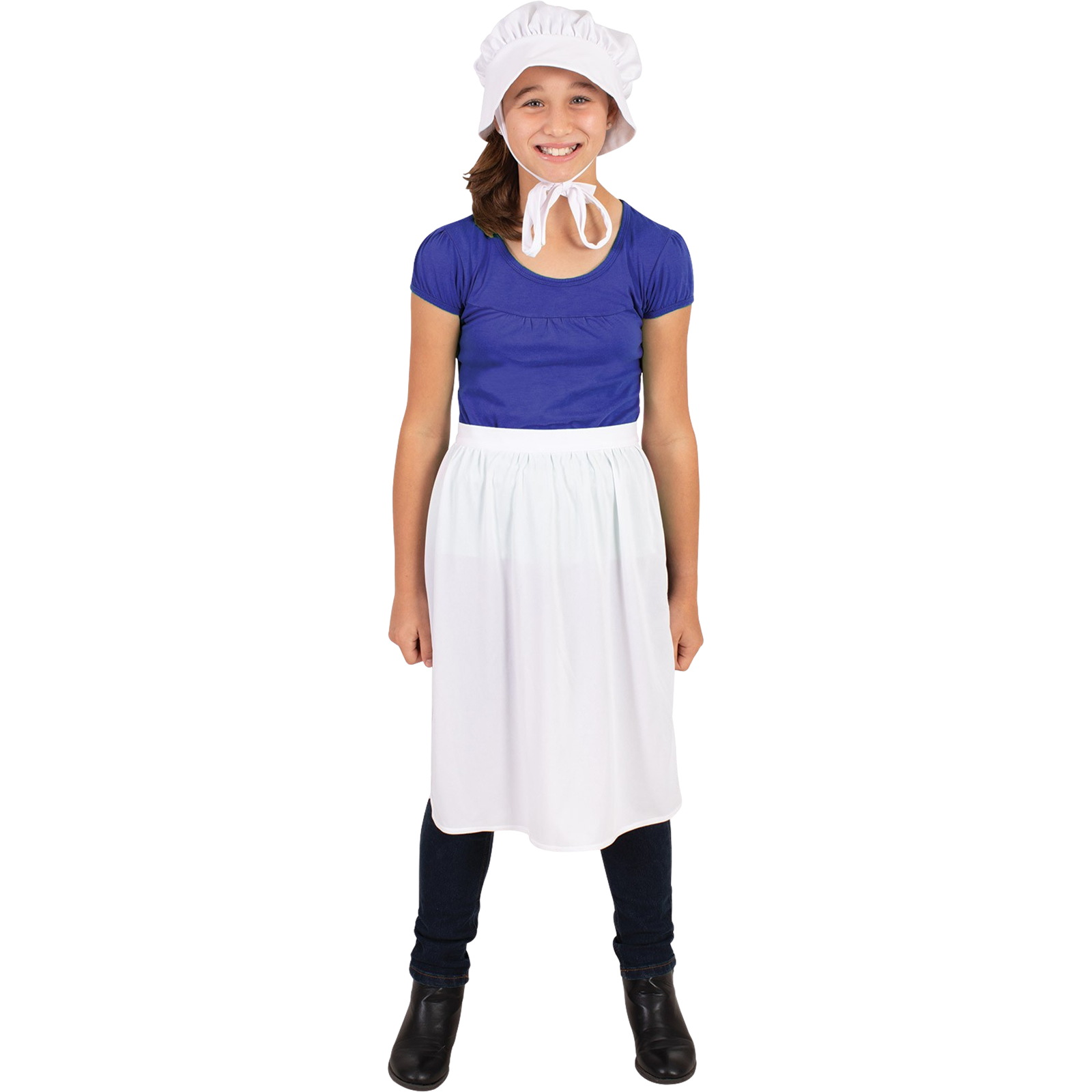 Historical Bonnet and Apron Set