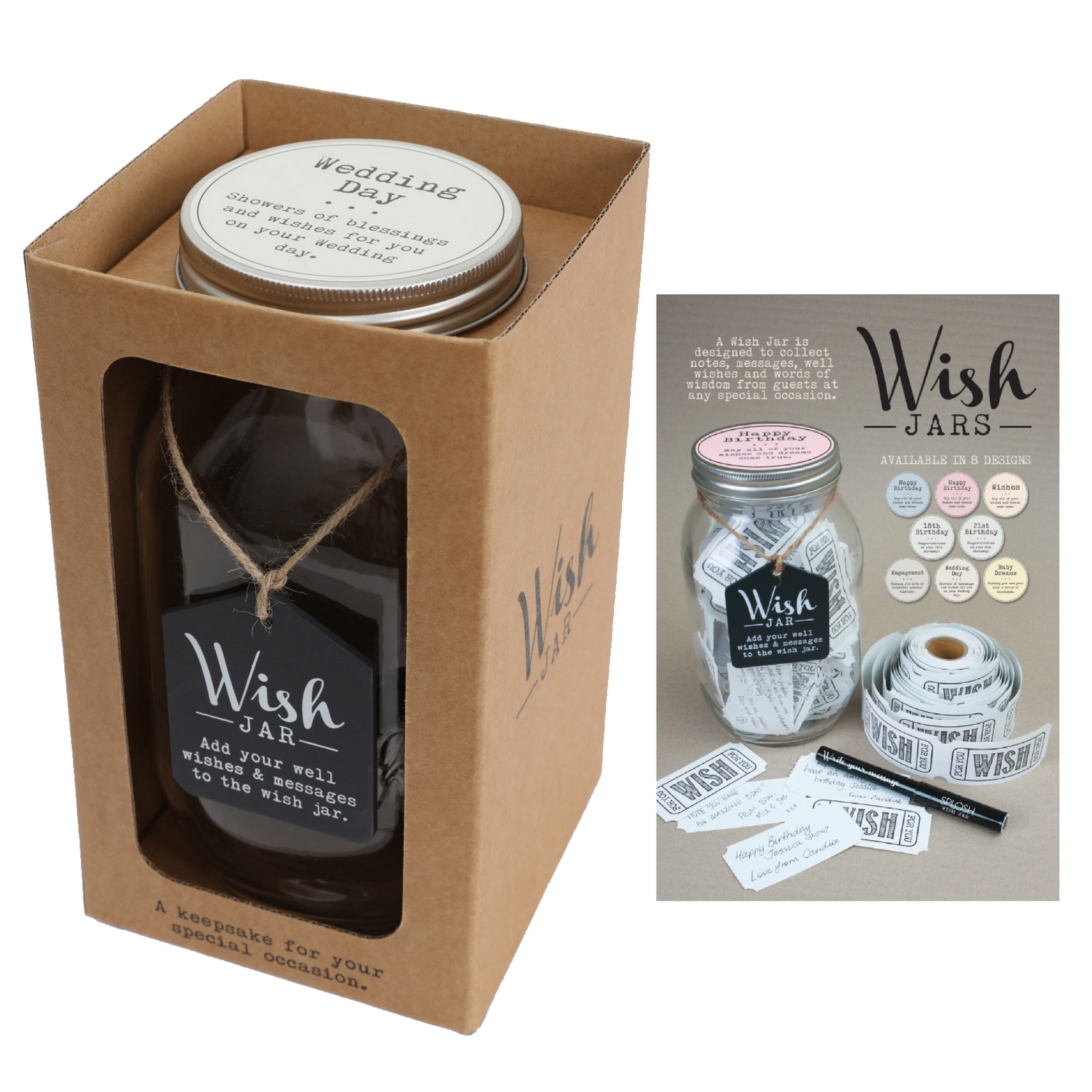 Wedding Day Wish Jar