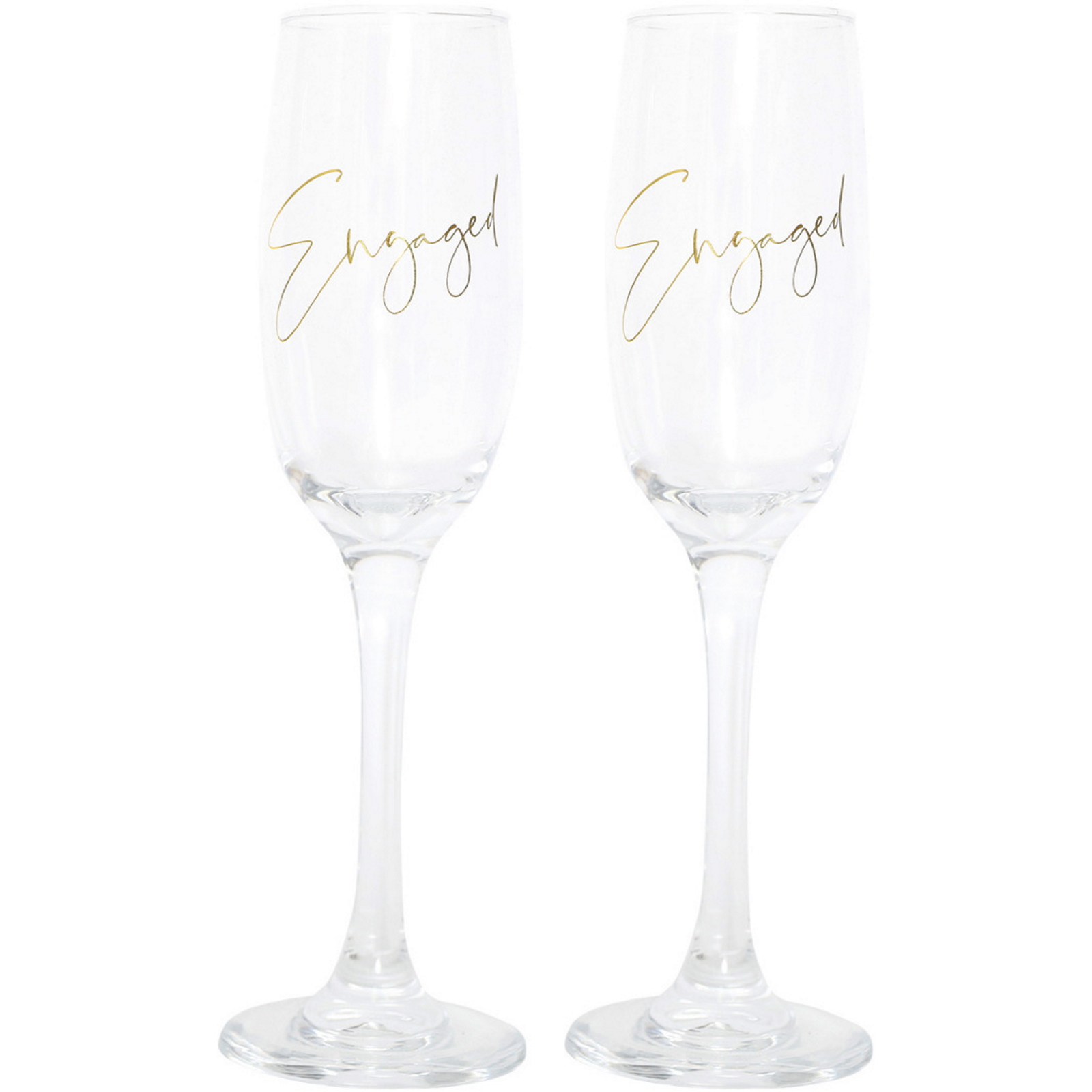 Engaged Champagne Glass Boxed Set