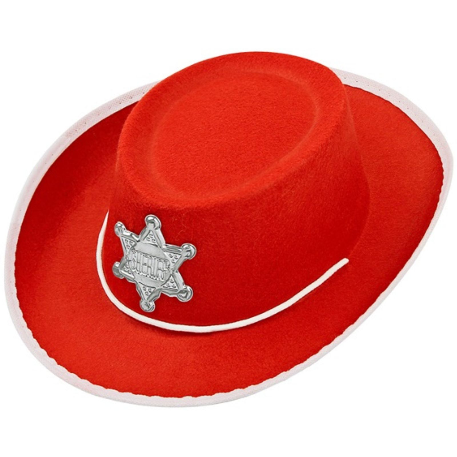 Kids Red Cowboy Hat 