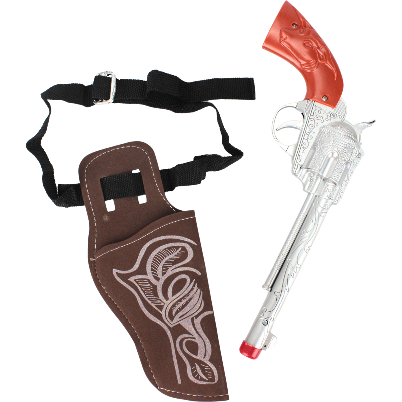 Toy Revolver And Holster Set